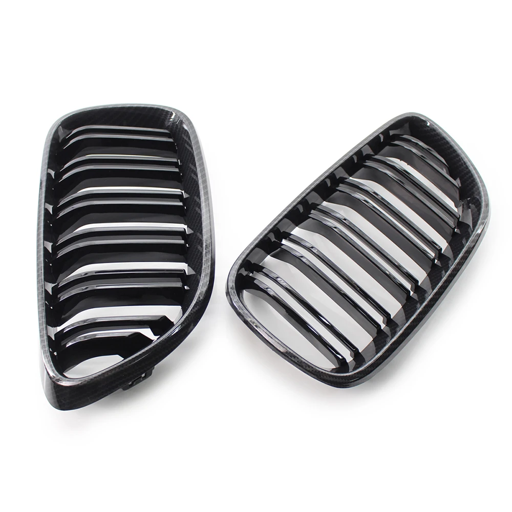 A Pair Car Front Bumper Grill For BMW E90 E91 E60 E70 E71 F10 F30 F35 F25 F26 F22 F23 F87 X3 X4 X5 X6 Carbon Fiber Kidney Grille
A Pair Car Front Bumper Grill For BMW E90 E91 E60 E70 E71 F10 F30 F35 F25 F26 F22 F23 F87 X3 X4 X5 X6 Carbon Fiber Kidney Grille