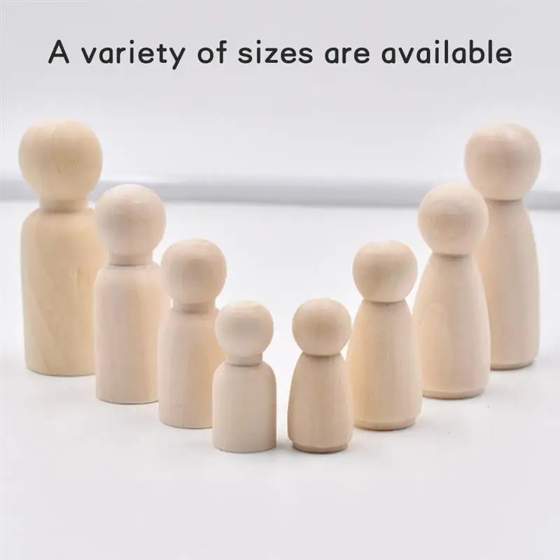 10Pcs Wooden Peg Dolls Girl Boy Wooden Dolls Kids Room Decor Handmade Diy Wooden Peg Dolls Blank Home Decor Accessories
10Pcs Wooden Peg Dolls Girl Boy Wooden Dolls Kids Room Decor Handmade Diy Wooden Peg Dolls Blank Home Decor Accessories