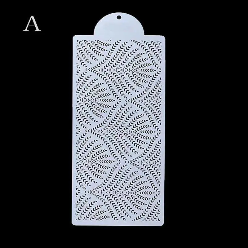 New 6Styles Flower Cake Stencil Coffee Spray Mold Wedding Fondant Cake Mould Decorating Bakery Tools DIY Printing Spray Template
New 6Styles Flower Cake Stencil Coffee Spray Mold Wedding Fondant Cake Mould Decorating Bakery Tools DIY Printing Spray Template