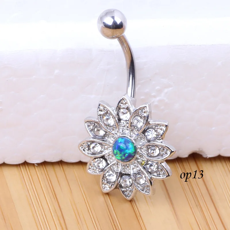 Woman Belly Button Rings Stainless Steel Dangle Flowers Navel Piercings Fashion Gold Silver Colors Women Body Piercing Jewelry
Woman Belly Button Rings Stainless Steel Dangle Flowers Navel Piercings Fashion Gold Silver Colors Women Body Piercing Jewelry