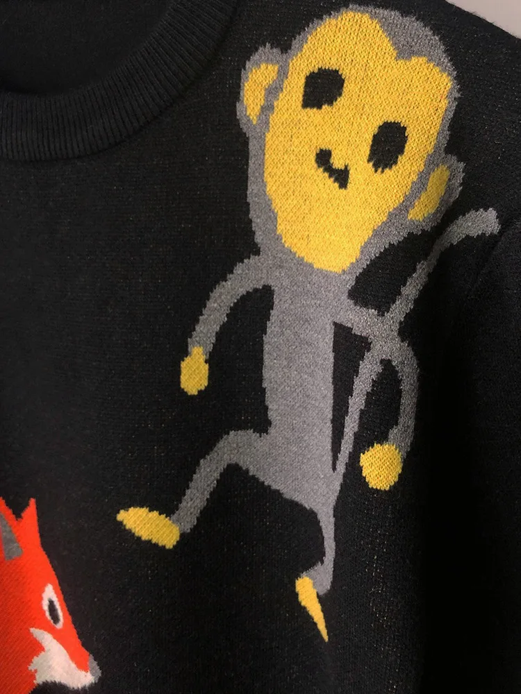 New 2021 Men Luxury Winter Warm High gentleman Cartoon fox giraffe Knit Casual Sweaters Cardigans Asian Plug Size High #N424
New 2021 Men Luxury Winter Warm High gentleman Cartoon fox giraffe Knit Casual Sweaters Cardigans Asian Plug Size High #N424