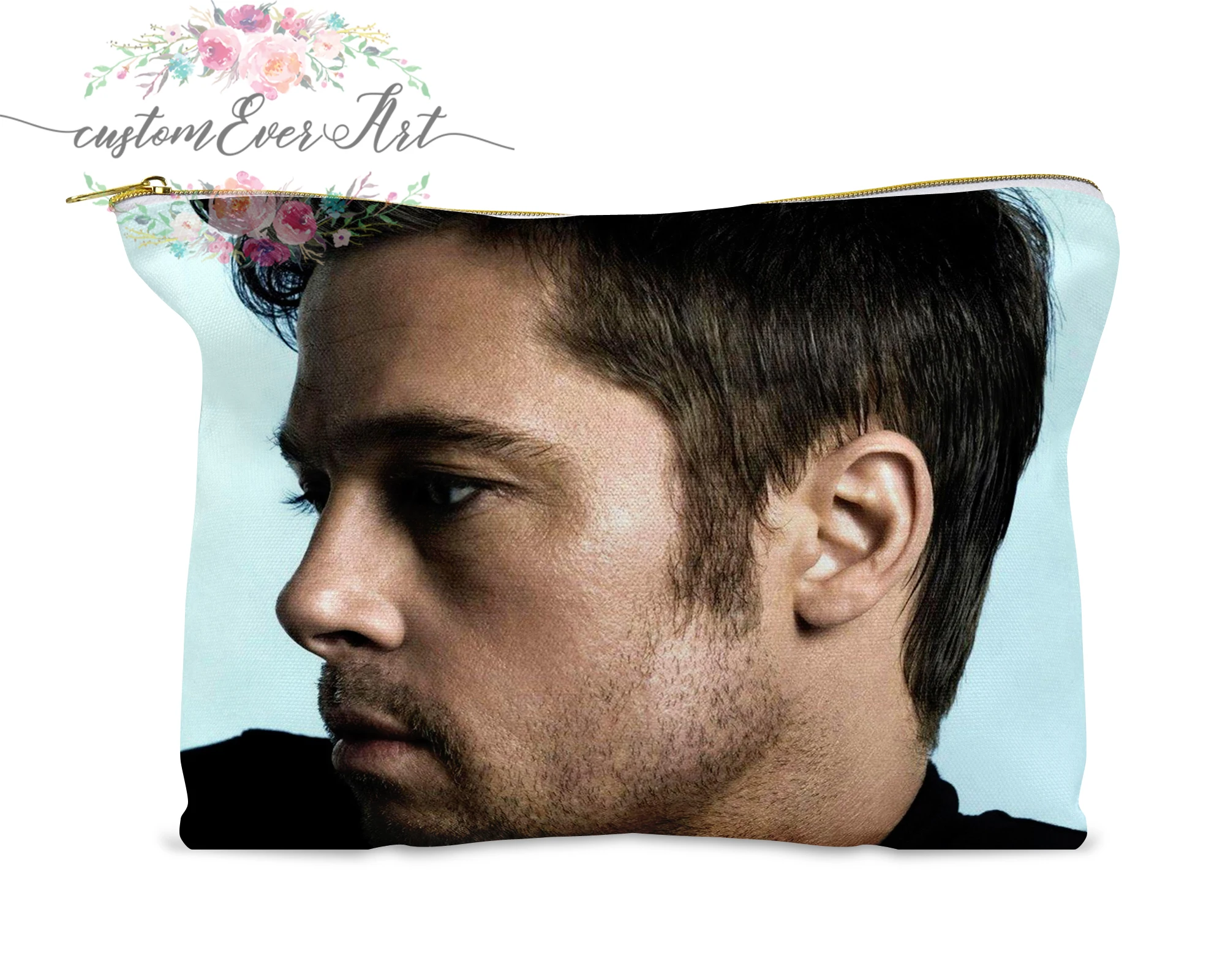 Brad Pitt cosmetic bag personalized small makeup bag funny makeup organizer toiletry bag zipper pouch
Brad Pitt cosmetic bag personalized small makeup bag funny makeup organizer toiletry bag zipper pouch