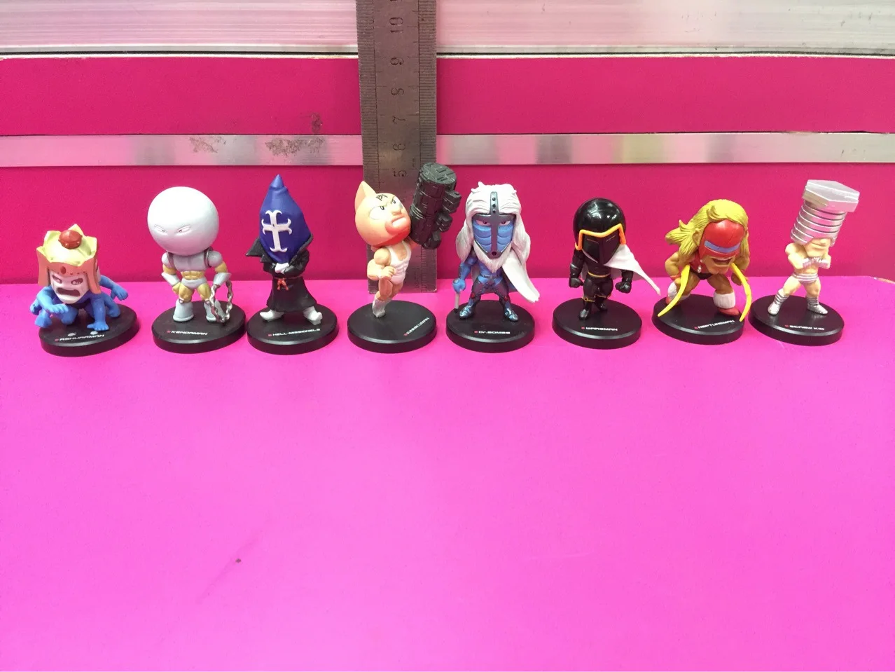 8pcs/lot Japanese anime figure JUMP 50TH Kinnikuman action figure collectible model toys for boys
8pcs/lot Japanese anime figure JUMP 50TH Kinnikuman action figure collectible model toys for boys