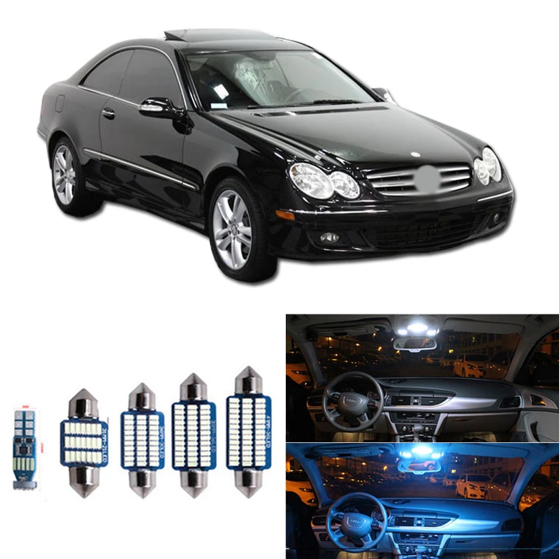 16 шт. Canbus светодиодный комплект освещения салона автомобиля для Mercedes Benz CLK-Class 2003-2008 карта купольная дверь перчатка ящик багажник подсветка н...
16 шт. Canbus светодиодный комплект освещения салона автомобиля для Mercedes Benz CLK-Class 2003-2008 карта купольная дверь перчатка ящик багажник подсветка н...