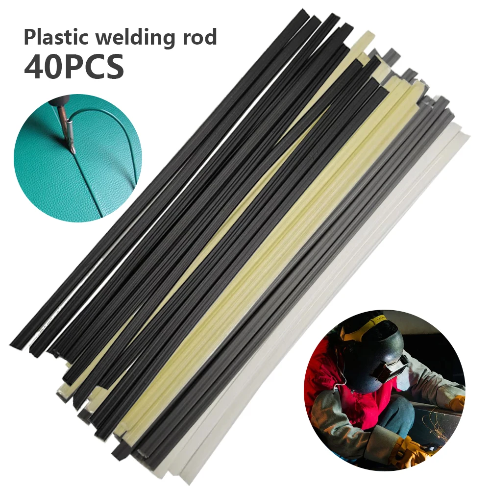 40pcs Plastic Welding Rods 200mm Length ABS/PP/PVC/PE Welding Sticks 5x2mm For Plastic Welder
40pcs Plastic Welding Rods 200mm Length ABS/PP/PVC/PE Welding Sticks 5x2mm For Plastic Welder