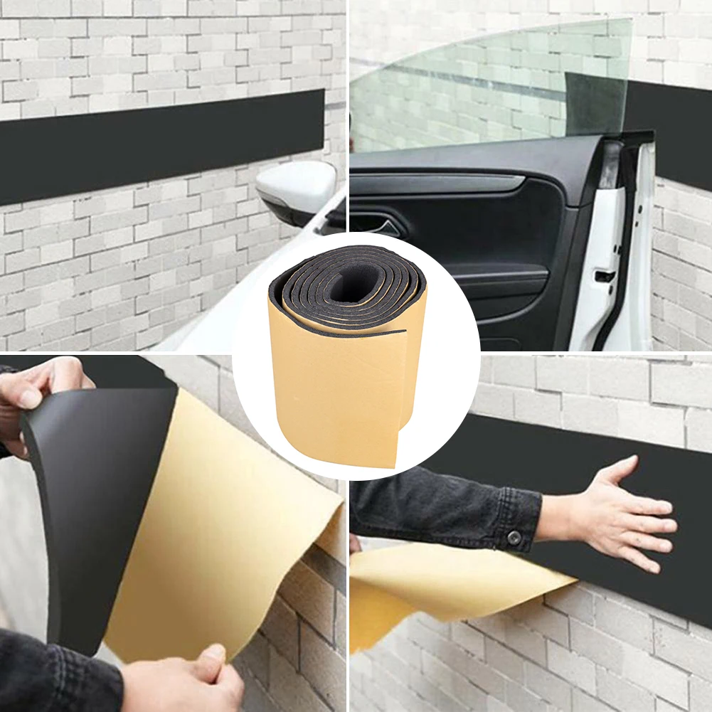 200cm×20cm Car Automatic Door Protector Garage Rubber Strip Guard Wall Panel Bumper Car Sound Insulation Cotton Safe Parking
200cm×20cm Car Automatic Door Protector Garage Rubber Strip Guard Wall Panel Bumper Car Sound Insulation Cotton Safe Parking