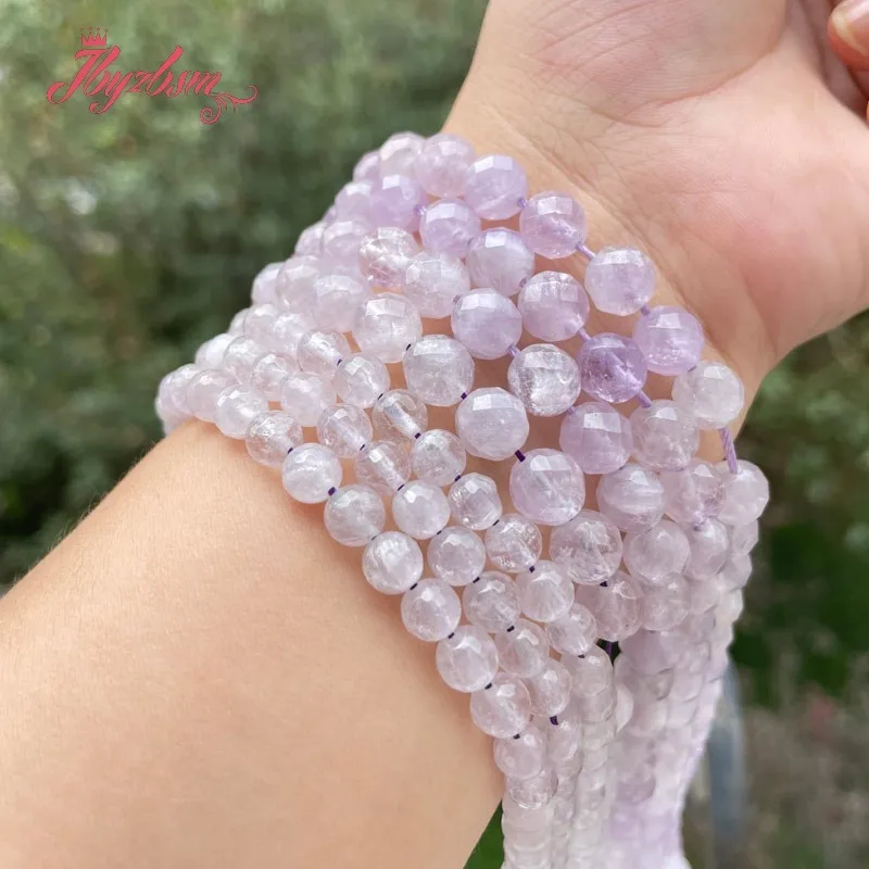 Natural Light Amethysts Round Faceted Loose Beads Natural Stone For Woman Bracelet DIY Necklace Earrings Jewelry Making 15"
Natural Light Amethysts Round Faceted Loose Beads Natural Stone For Woman Bracelet DIY Necklace Earrings Jewelry Making 15"