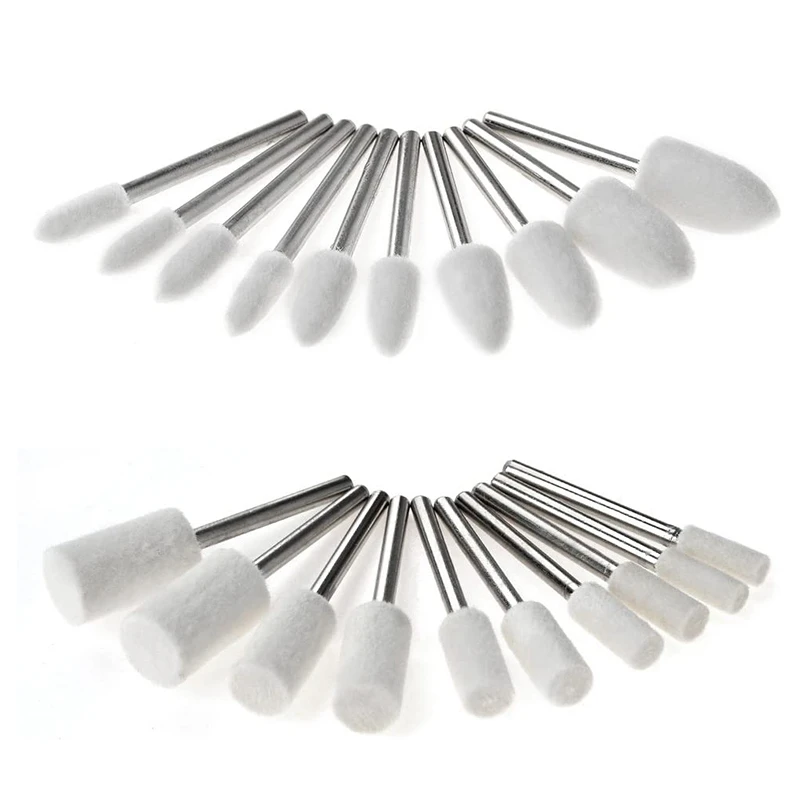 100Pcs Electric Polishing Buffing Wheels Grinding Bits Set Shank Wool Sesame Cowhide Abrasive Rotary Tools1/8 Inch Shank
100Pcs Electric Polishing Buffing Wheels Grinding Bits Set Shank Wool Sesame Cowhide Abrasive Rotary Tools1/8 Inch Shank