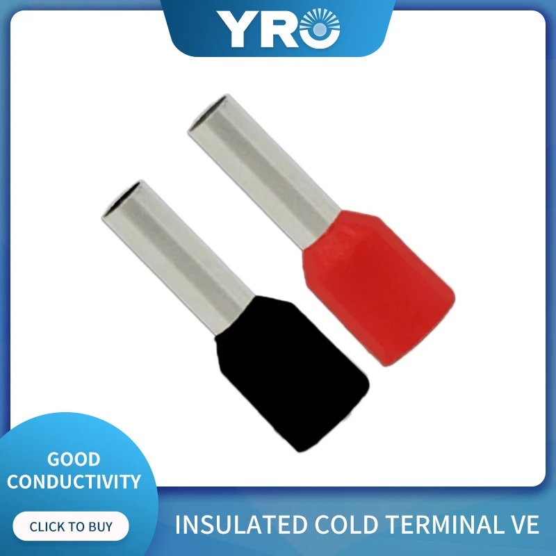 1000 pieces/packet VE 4009 copper insulated cold pressed round terminal wire connector
1000 pieces/packet VE 4009 copper insulated cold pressed round terminal wire connector
