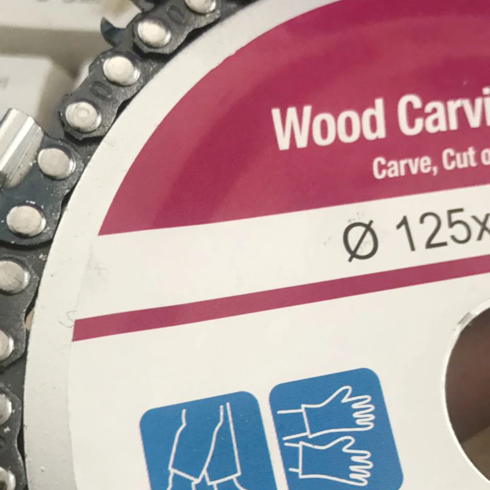 Grinder Chain Disc 4 inch 22 Tooth Woodworking Grinder Chain Wood Carving Disc for 125mm Angle Grinder Curving/Shaping/Cutting
Grinder Chain Disc 4 inch 22 Tooth Woodworking Grinder Chain Wood Carving Disc for 125mm Angle Grinder Curving/Shaping/Cutting
