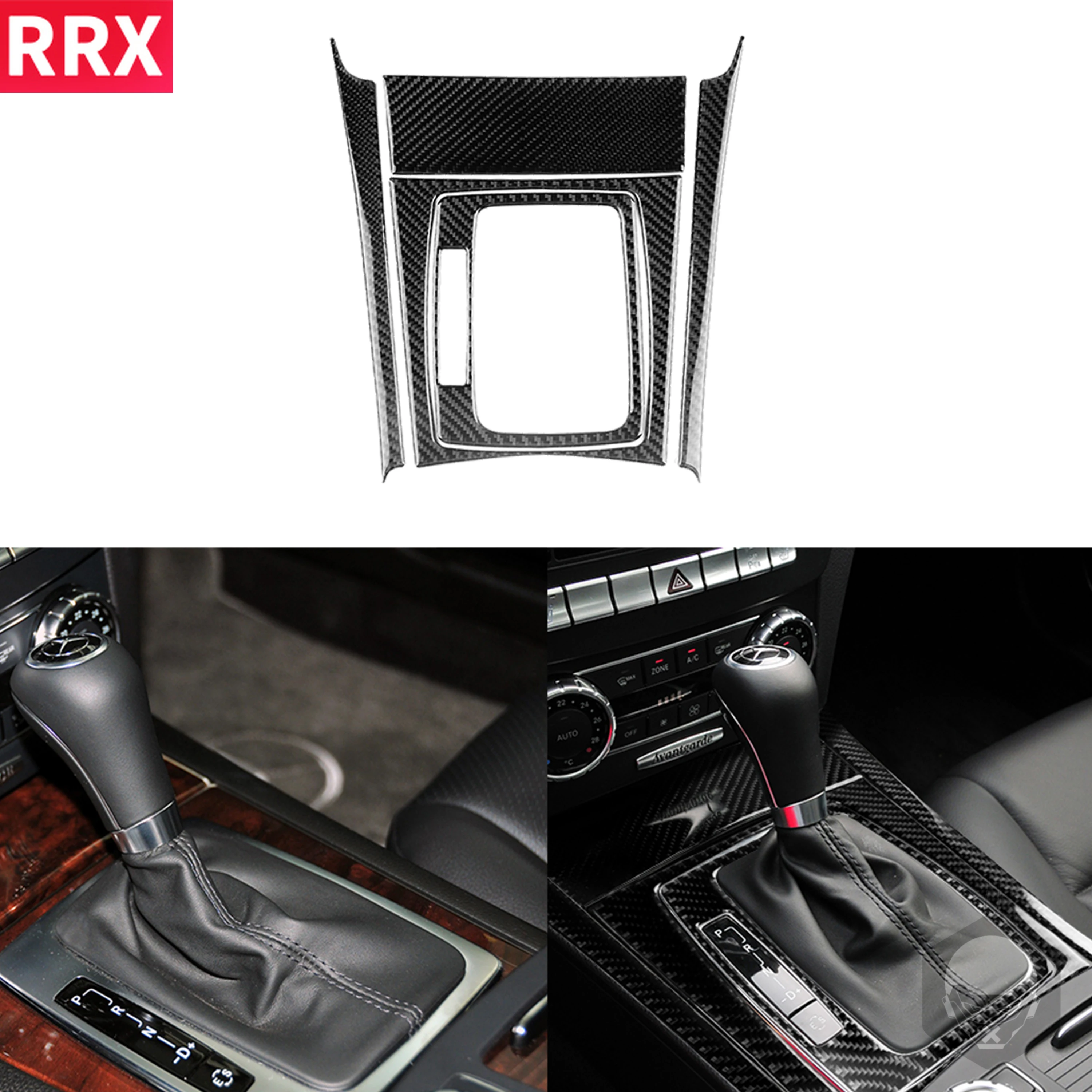 RRX Car Gear Shift Panel Cover Trim Carbon Fiber Sticker for Mercedes Benz C-class W 204 2007 2008 2009 2010 2011 2012 2013
RRX Car Gear Shift Panel Cover Trim Carbon Fiber Sticker for Mercedes Benz C-class W 204 2007 2008 2009 2010 2011 2012 2013
