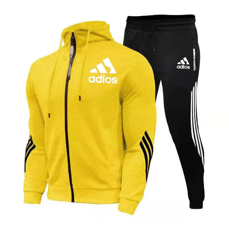 Men Tracksuit 2 Pieces Men's Jacket Casual Zipper Jackets Sportswear+Pants Sweatshirt Sports Suit Men Sets Clothing
Men Tracksuit 2 Pieces Men's Jacket Casual Zipper Jackets Sportswear+Pants Sweatshirt Sports Suit Men Sets Clothing