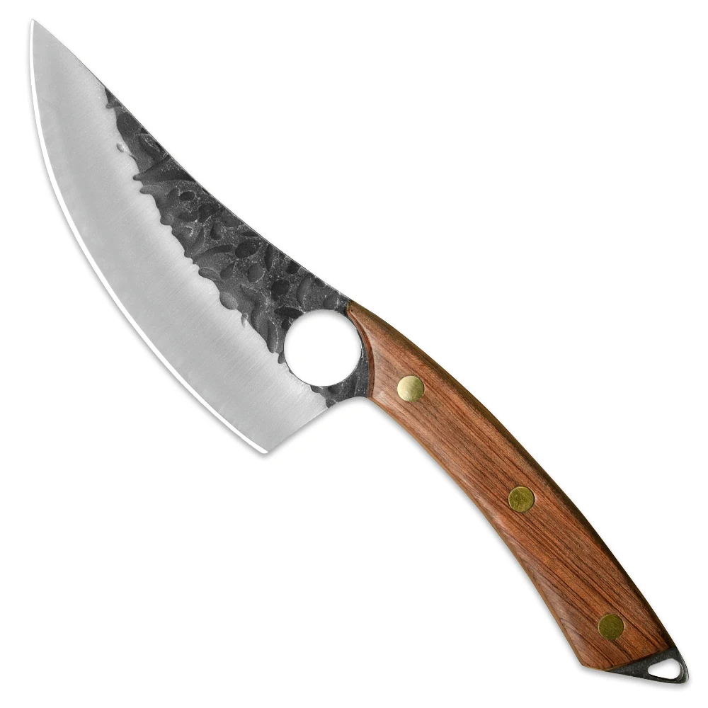 5'' Inch Boning Knife Professional Kitchen knife Stainless Steel Meat Fish Filleting Knife Slaughtering knife Cooking Accessory
5'' Inch Boning Knife Professional Kitchen knife Stainless Steel Meat Fish Filleting Knife Slaughtering knife Cooking Accessory