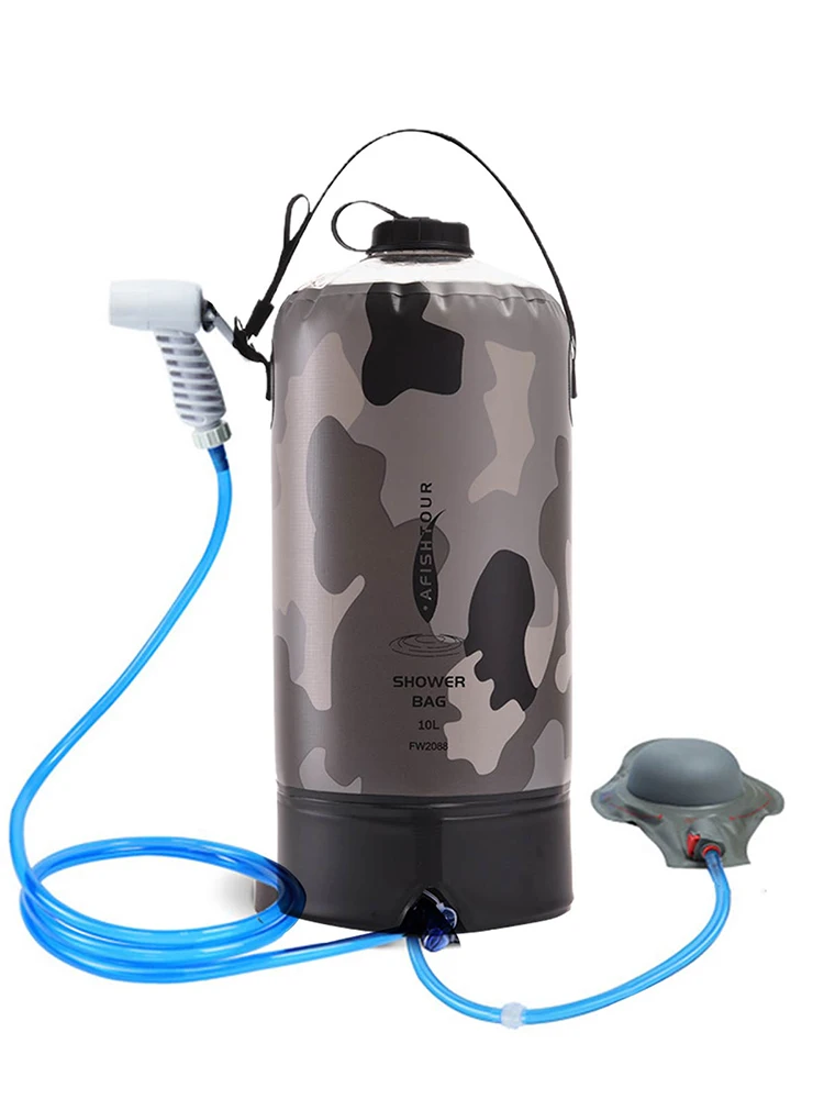 2021 10/11L Portable Outdoor Camping Shower Bag With Foot Pump And Shower Nozzle For Beach Swim Travel Hiking
2021 10/11L Portable Outdoor Camping Shower Bag With Foot Pump And Shower Nozzle For Beach Swim Travel Hiking