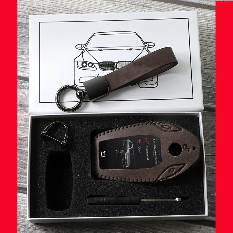 Luxury Leather Car Key Case Protective Cover for BMW New 7 Series for Men Women Car Accessories Key Purse Bag Shell
Luxury Leather Car Key Case Protective Cover for BMW New 7 Series for Men Women Car Accessories Key Purse Bag Shell