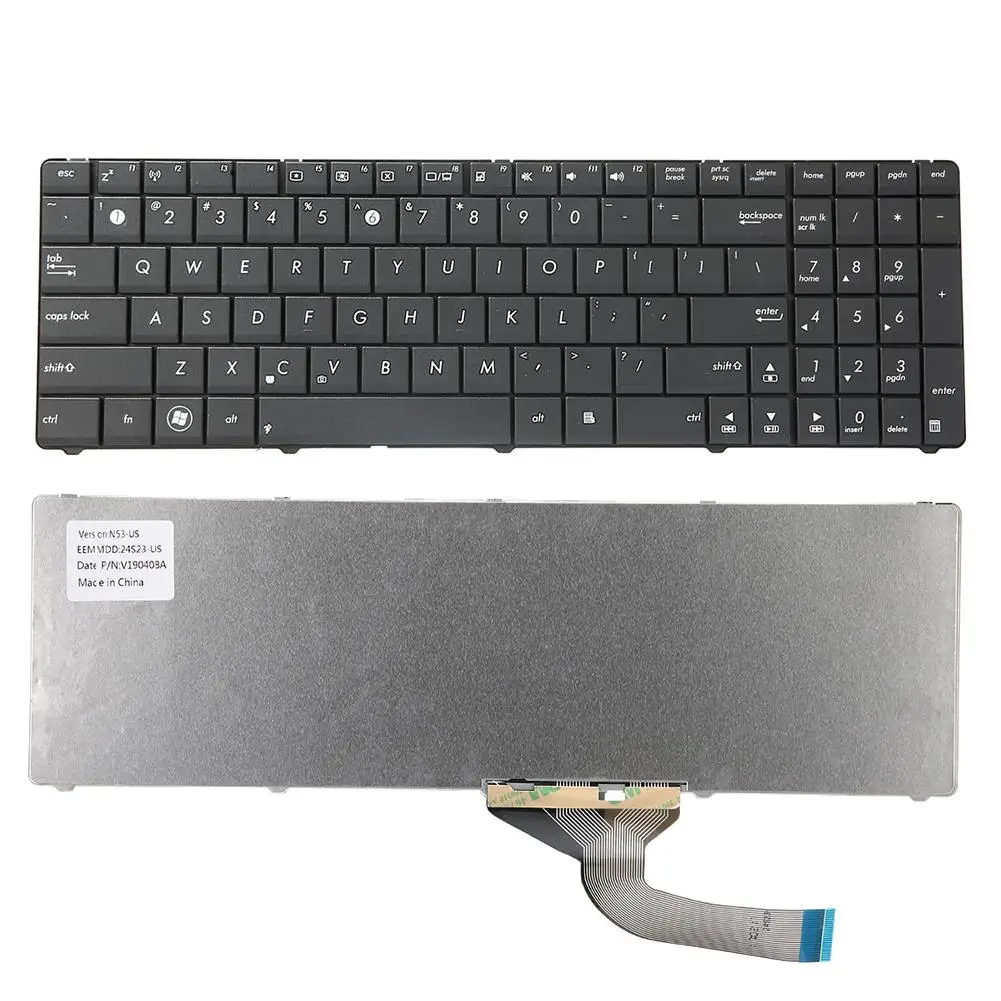 Replacement Keyboard Keypad for ASUS K53U K53Z K70 K53 N53 N73S N73T N61 Laptop
Replacement Keyboard Keypad for ASUS K53U K53Z K70 K53 N53 N73S N73T N61 Laptop