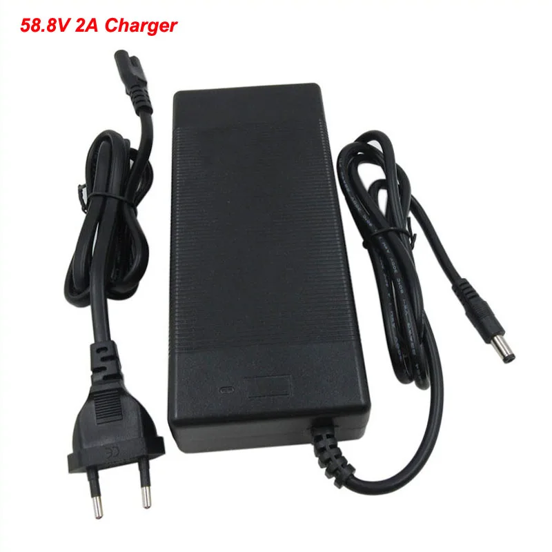 Зарядное устройство для аккумулятора 120 Вт, 58,8 в, 2 А, порт постоянного тока 52 в, 51,8 в, 14S, зарядное устройство для литиевого электрического вел...
Зарядное устройство для аккумулятора 120 Вт, 58,8 в, 2 А, порт постоянного тока 52 в, 51,8 в, 14S, зарядное устройство для литиевого электрического вел...