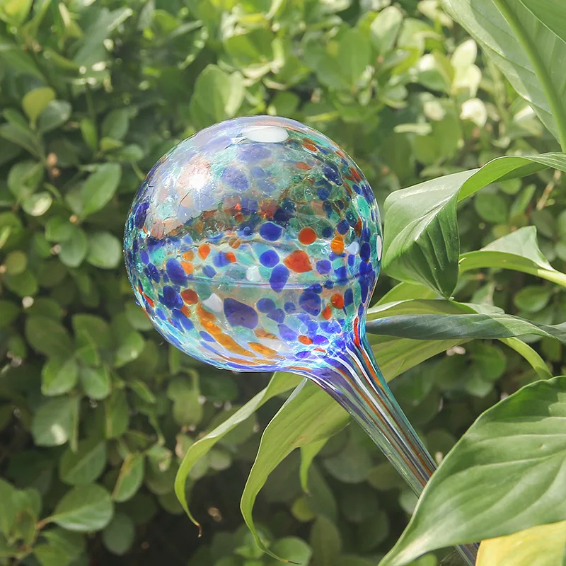 New Hot 3pcs Automatic Watering Device, Color Hand Blown Glass Plant Watering Device, 7 * 20cm Drip Irrigation Tool
New Hot 3pcs Automatic Watering Device, Color Hand Blown Glass Plant Watering Device, 7 * 20cm Drip Irrigation Tool