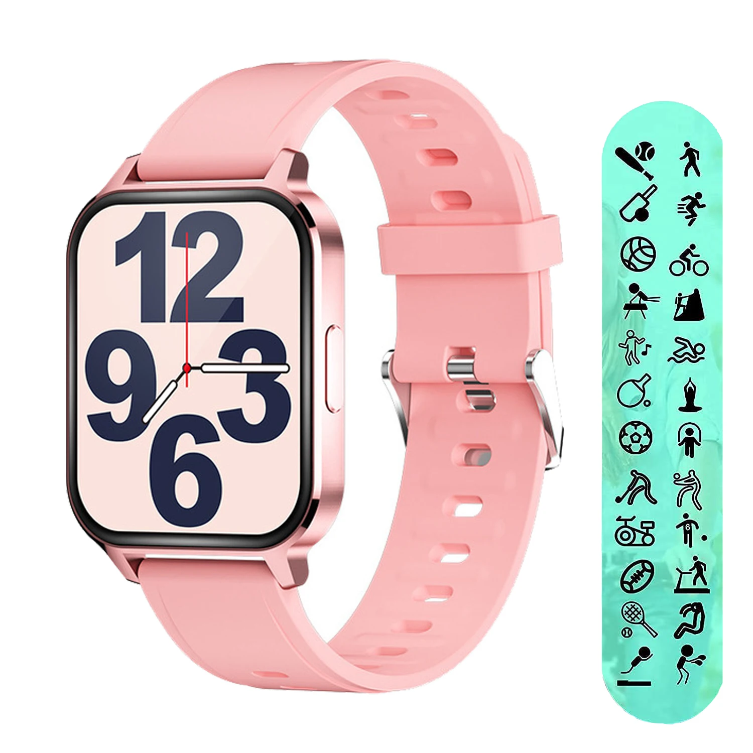 Smart Watch 1.7 Inch Activity Tracker with Heart Rate and Sleep Monitor IP68 Waterproof Smartwatch for Android and iOS Phone
Smart Watch 1.7 Inch Activity Tracker with Heart Rate and Sleep Monitor IP68 Waterproof Smartwatch for Android and iOS Phone