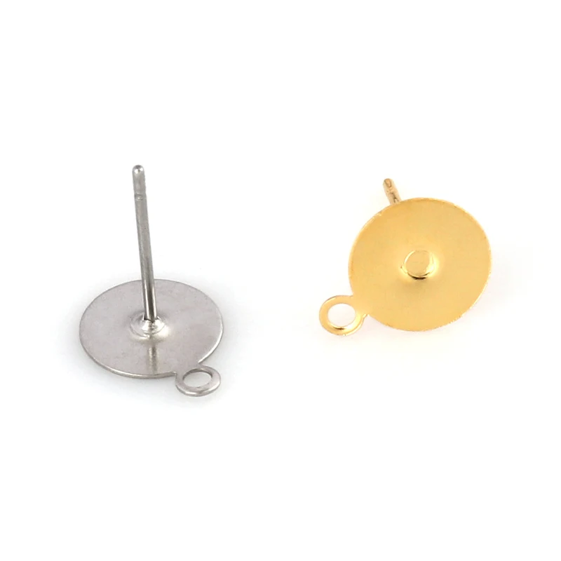 30pcs/lot 8x12mm Gold Stainless Steel Blank Post Earring Plug Findings DIY Studs Earring Ear Back For DIY Jewelry Making HXD
30pcs/lot 8x12mm Gold Stainless Steel Blank Post Earring Plug Findings DIY Studs Earring Ear Back For DIY Jewelry Making HXD