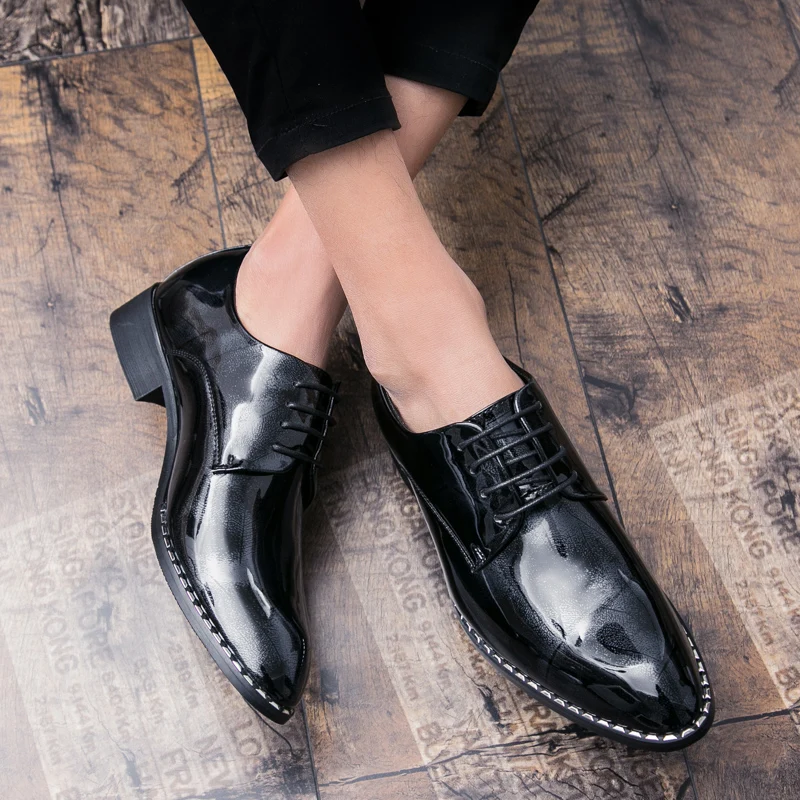 Men Casual Genuine Leather Shoes Business Dress Flat Shoes Fashion Sneakers Lace Up Breathable High Quality Shoes Men Zapatos IV
Men Casual Genuine Leather Shoes Business Dress Flat Shoes Fashion Sneakers Lace Up Breathable High Quality Shoes Men Zapatos IV