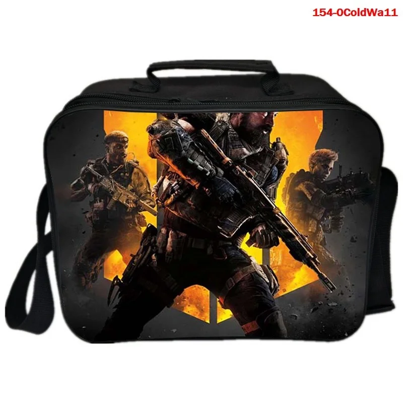 Модные Call of Duty Black Ops холодной войны 3d печати изолированные обед сумки для мужчин