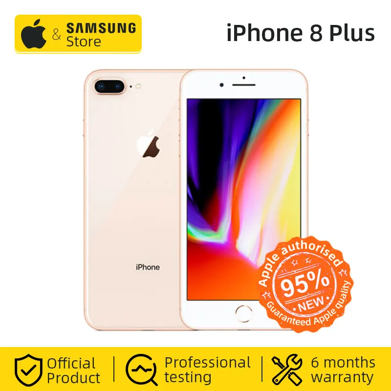Оригинальный мобильный телефон Apple iphone 8 Plus с шестиядерным процессором iOS 256 ГБ ROM 5