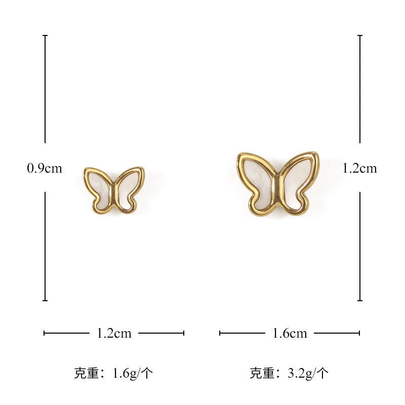 TOSAKO Stud Earrings Women Jewelry Gold Color Minimalism Design Earrings Batterfly
TOSAKO Stud Earrings Women Jewelry Gold Color Minimalism Design Earrings Batterfly