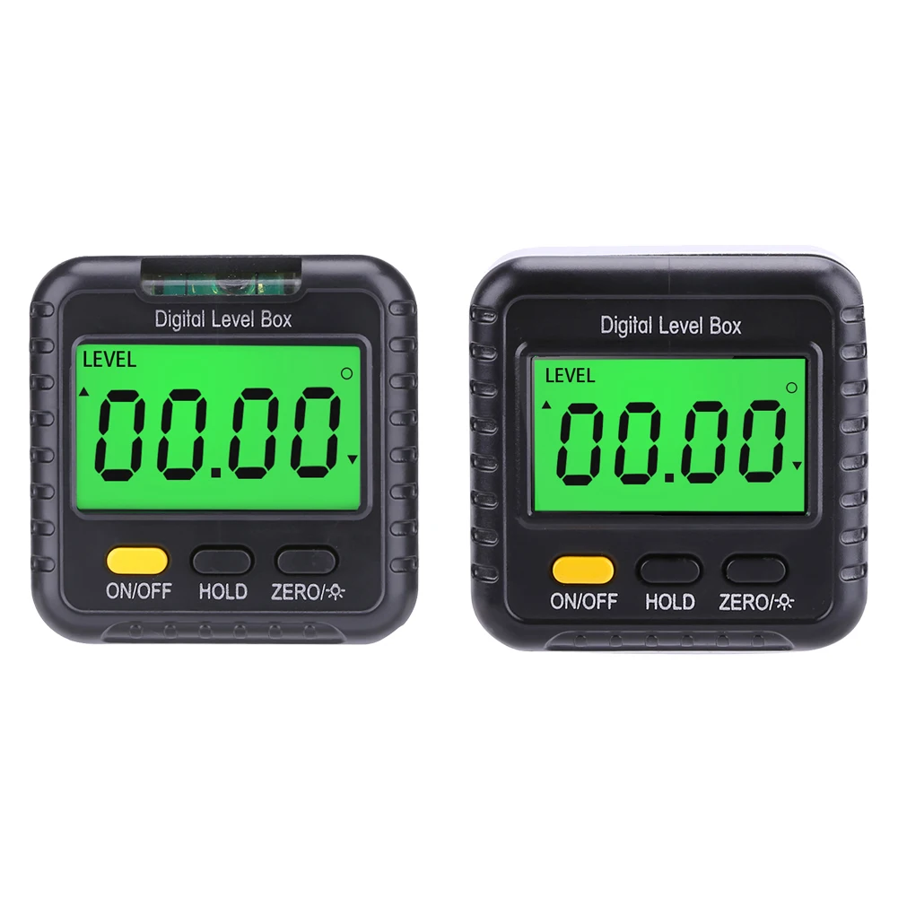 360 Degree Mini Digital Angle Finder Gauge Angle Protractor Electronic Level Box Magnetic Base Measuring Tools
360 Degree Mini Digital Angle Finder Gauge Angle Protractor Electronic Level Box Magnetic Base Measuring Tools
