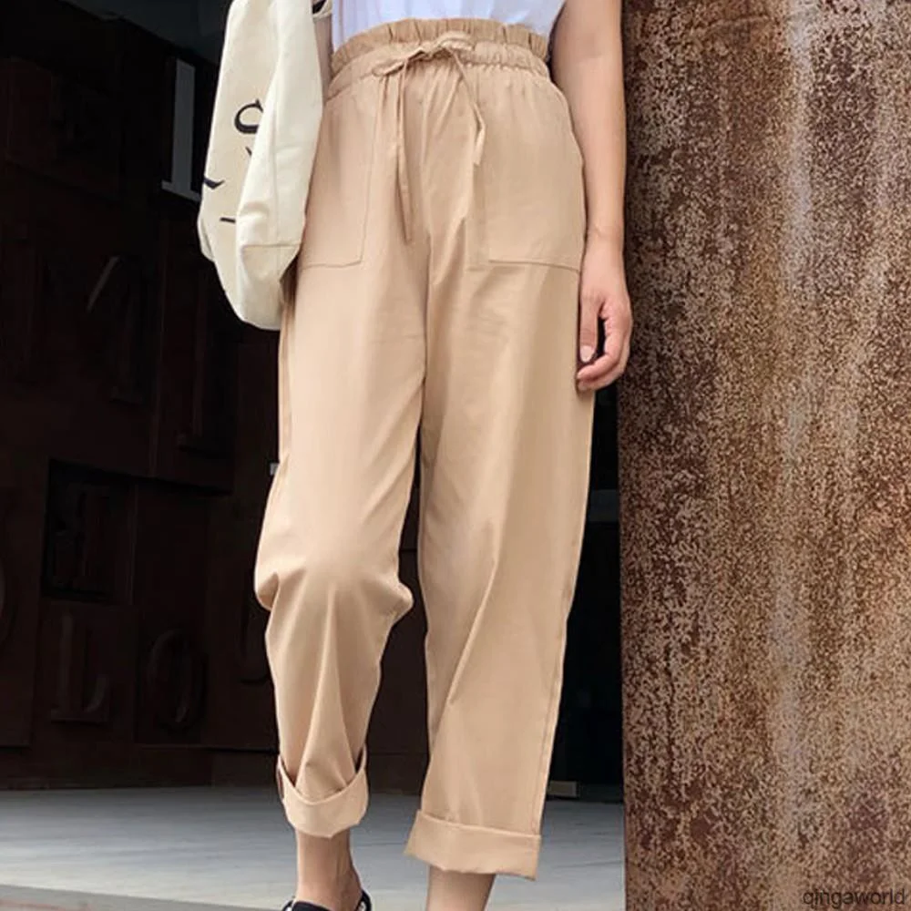 Online Women Harem Pants High Waist Lace Up Straight Leg Ladies Plian Trousers Casual
Online Women Harem Pants High Waist Lace Up Straight Leg Ladies Plian Trousers Casual