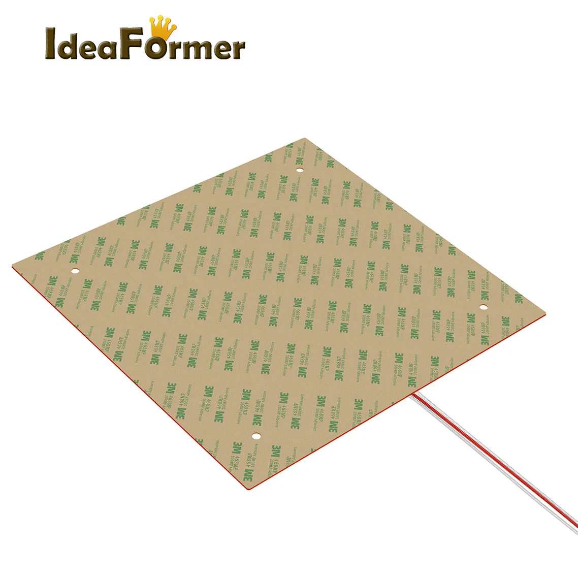 750W Heat Bed 310*310mm Electric Silicone Rubber Heating Pads Waterproof Flexible 220V For For Creality CR-10 3D Printer
750W Heat Bed 310*310mm Electric Silicone Rubber Heating Pads Waterproof Flexible 220V For For Creality CR-10 3D Printer
