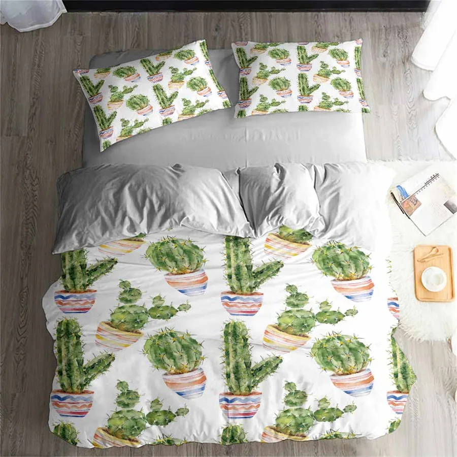 HELENGILI 3D Bedding Set Cactus Print Duvet cover set lifelike bedclothes with pillowcase bed set home Textiles #2-10
HELENGILI 3D Bedding Set Cactus Print Duvet cover set lifelike bedclothes with pillowcase bed set home Textiles #2-10