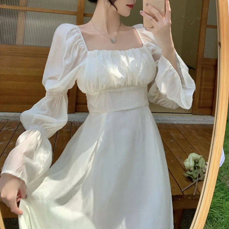 Женское платье с квадратным вырезом, однотонное платье абрикосового цвета с рукавами-фонариками и бантом, винтажное розовое платье с длинн...
Женское платье с квадратным вырезом, однотонное платье абрикосового цвета с рукавами-фонариками и бантом, винтажное розовое платье с длинн...