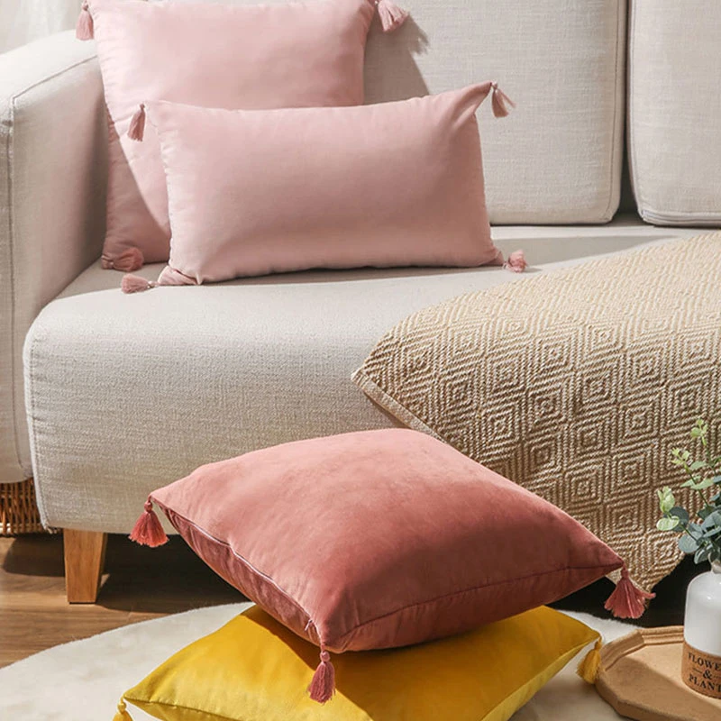 Nordic Style Pillow Cover With Tassels Yellow Beige Home Decor Cushion Cover 45x45cm Pillow Case Sofa Waist Throw Pillow Cover
Nordic Style Pillow Cover With Tassels Yellow Beige Home Decor Cushion Cover 45x45cm Pillow Case Sofa Waist Throw Pillow Cover