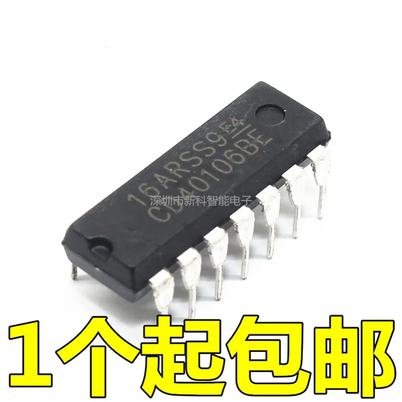 Free shipping 100PCS CD40106BE DIP14 CD40106 DIP 40106BE DIP-14 Brand new original
Free shipping 100PCS CD40106BE DIP14 CD40106 DIP 40106BE DIP-14 Brand new original