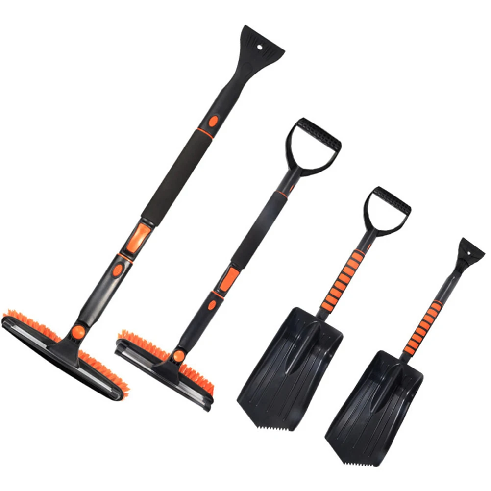 Car Telescopic Windshield Snow Scraper Brush Scratch Resistant Winter Ice Snow Shovel 360 Degree Rotating Cleaning Tool
Car Telescopic Windshield Snow Scraper Brush Scratch Resistant Winter Ice Snow Shovel 360 Degree Rotating Cleaning Tool