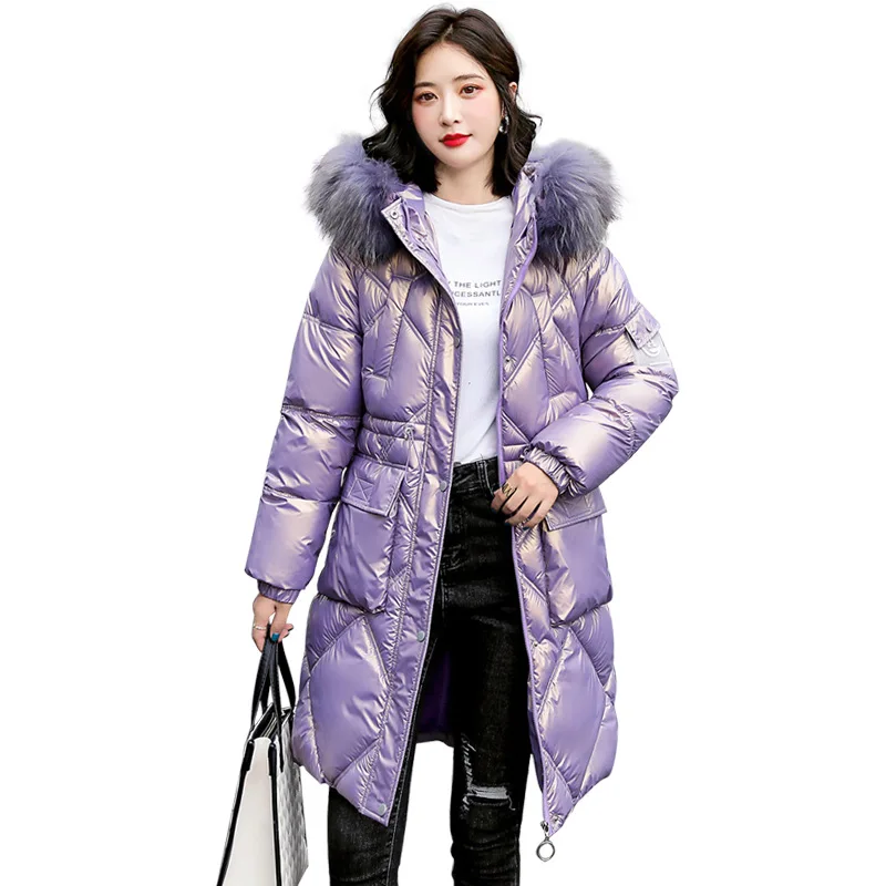Women Winter Faux Fur Collar Big Pocket Glossy Waterproof Bubble Coat Puffer Jacket Cotton Padded Parkas Warm Outwear
Women Winter Faux Fur Collar Big Pocket Glossy Waterproof Bubble Coat Puffer Jacket Cotton Padded Parkas Warm Outwear