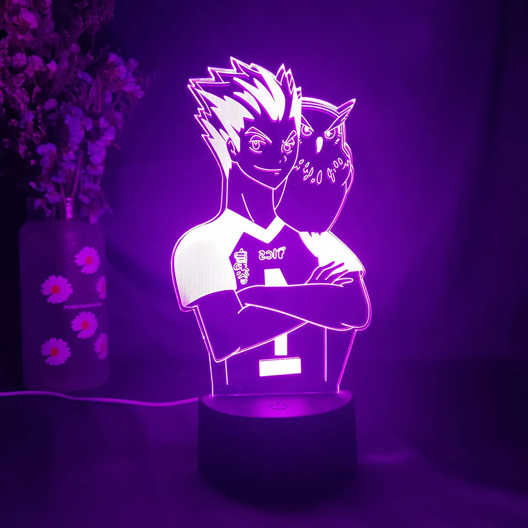3d-светодиодная лампа в стиле аниме Kotaru Bokuto, фигурка Haikyuu MSBY, ночник с датчиком, подсветка вверх, украшение для дома
3d-светодиодная лампа в стиле аниме Kotaru Bokuto, фигурка Haikyuu MSBY, ночник с датчиком, подсветка вверх, украшение для дома