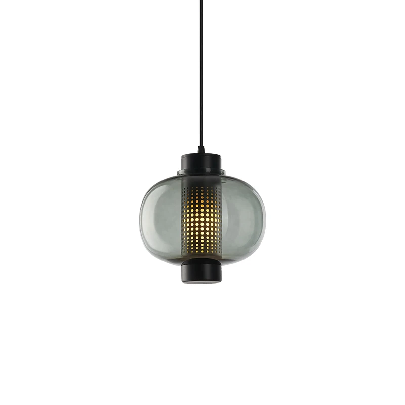 Dia.23cm Modern Nordic Simple Pendant Light Bedroom Bedside Cognac/Smoky Glass Hanging Lamp Study Restaurant Bar LED Fixtures
Dia.23cm Modern Nordic Simple Pendant Light Bedroom Bedside Cognac/Smoky Glass Hanging Lamp Study Restaurant Bar LED Fixtures
