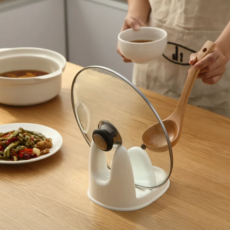 Vertical Pot Cover Rack Plastic Creative Kitchen Utensils Shelf Stand For Spoon Pot Dishes Shovel Cookware Parts Storage Holder
Vertical Pot Cover Rack Plastic Creative Kitchen Utensils Shelf Stand For Spoon Pot Dishes Shovel Cookware Parts Storage Holder