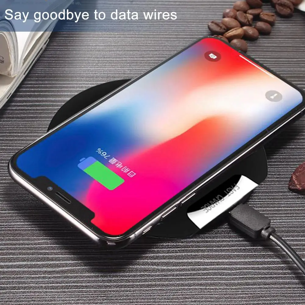 10W QI Quick Charging Wireless Fast Charger Usb Micro USB QC Mobile Phone Station For Iphone Samsung Xiaomi Huawei Smaret Phone
10W QI Quick Charging Wireless Fast Charger Usb Micro USB QC Mobile Phone Station For Iphone Samsung Xiaomi Huawei Smaret Phone