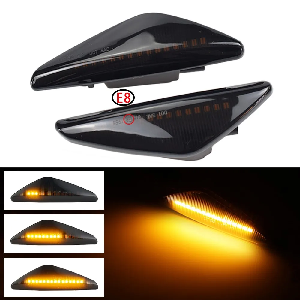 New 1pair Dynamic Flowing LED Side Marker Signal Light For BMW X5 E70 2007-2013 Sequential Blinker Lamp
New 1pair Dynamic Flowing LED Side Marker Signal Light For BMW X5 E70 2007-2013 Sequential Blinker Lamp