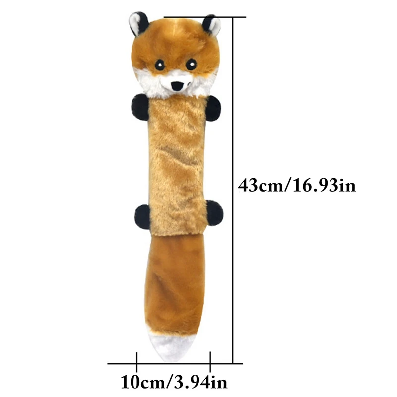 Plush Pet Toy Interactive Dog Squeak Toys Bite Resistant Cleaning Teeth Chew Squeaker Pet Supplies for Puppy 3 Colors
Plush Pet Toy Interactive Dog Squeak Toys Bite Resistant Cleaning Teeth Chew Squeaker Pet Supplies for Puppy 3 Colors