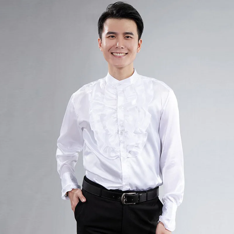 Men's shirt 2021 new Sequin performance clothes nightclub men's wear emcee studio British palace lotus collar
Men's shirt 2021 new Sequin performance clothes nightclub men's wear emcee studio British palace lotus collar