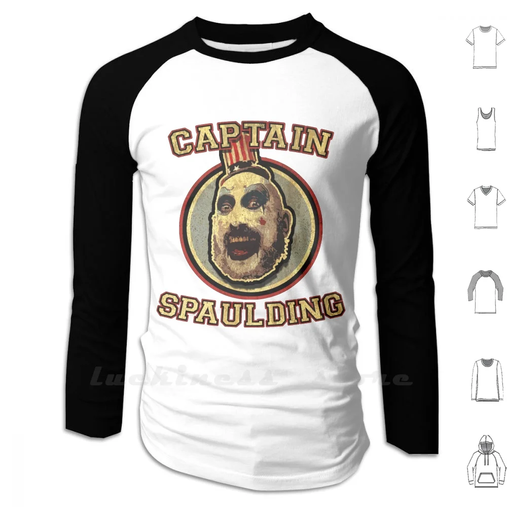 

Captain Spaulding Est. 1977 Hoodies Long Sleeve Captain Spaulding House Of A Thousand Corpses Devils Rejects Sid Haig