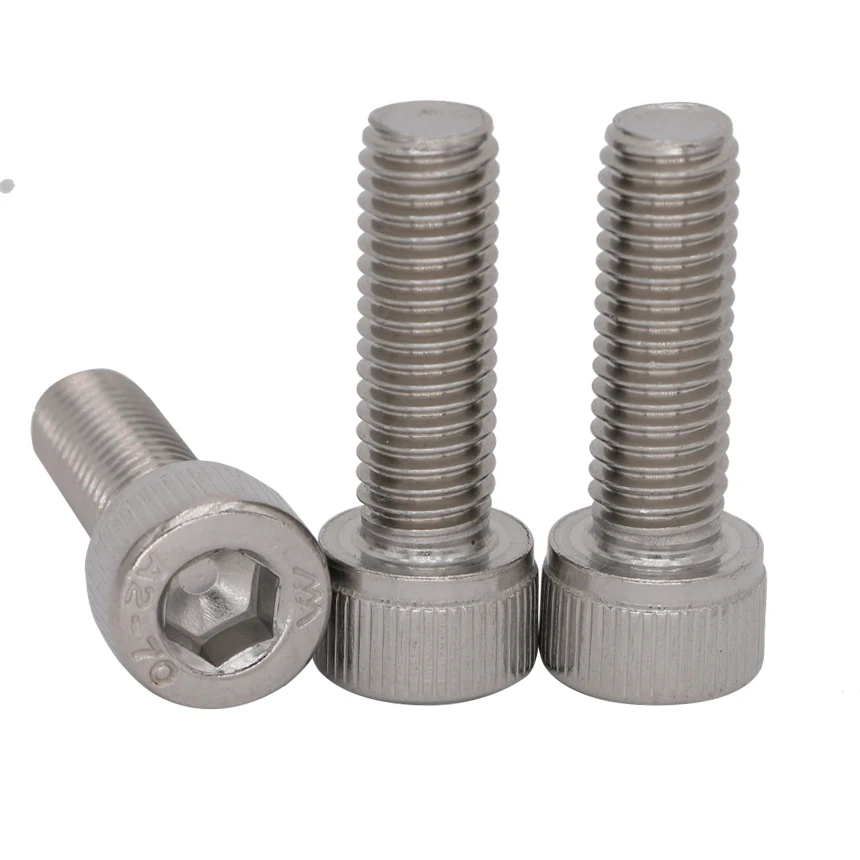 

M10 M10*30/35/50/55 M10x30/35/50/55 304 316 Stainless Steel ss Metric Thread DIN912 Allen Head Bolt Hex Hexagon Socket Cap Screw