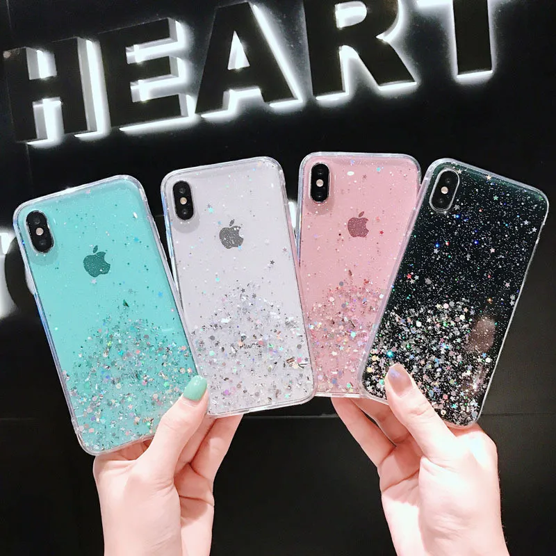 Luxury Glitter silicone TPU Soft Back Cover For Iphone 12 11 Pro Max X XR XS MAX 6 s 7 8 Plus SE 2020 Business transparent Phone
Luxury Glitter silicone TPU Soft Back Cover For Iphone 12 11 Pro Max X XR XS MAX 6 s 7 8 Plus SE 2020 Business transparent Phone