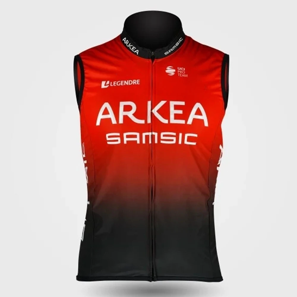 

ARKEA SAMSIC мужской ветрозащитный жилет Велоспорт Джерси без рукавов легкий ветрозащитный дышащий сетчатый велосипедный жилет ciclismo hombre 3 карма...