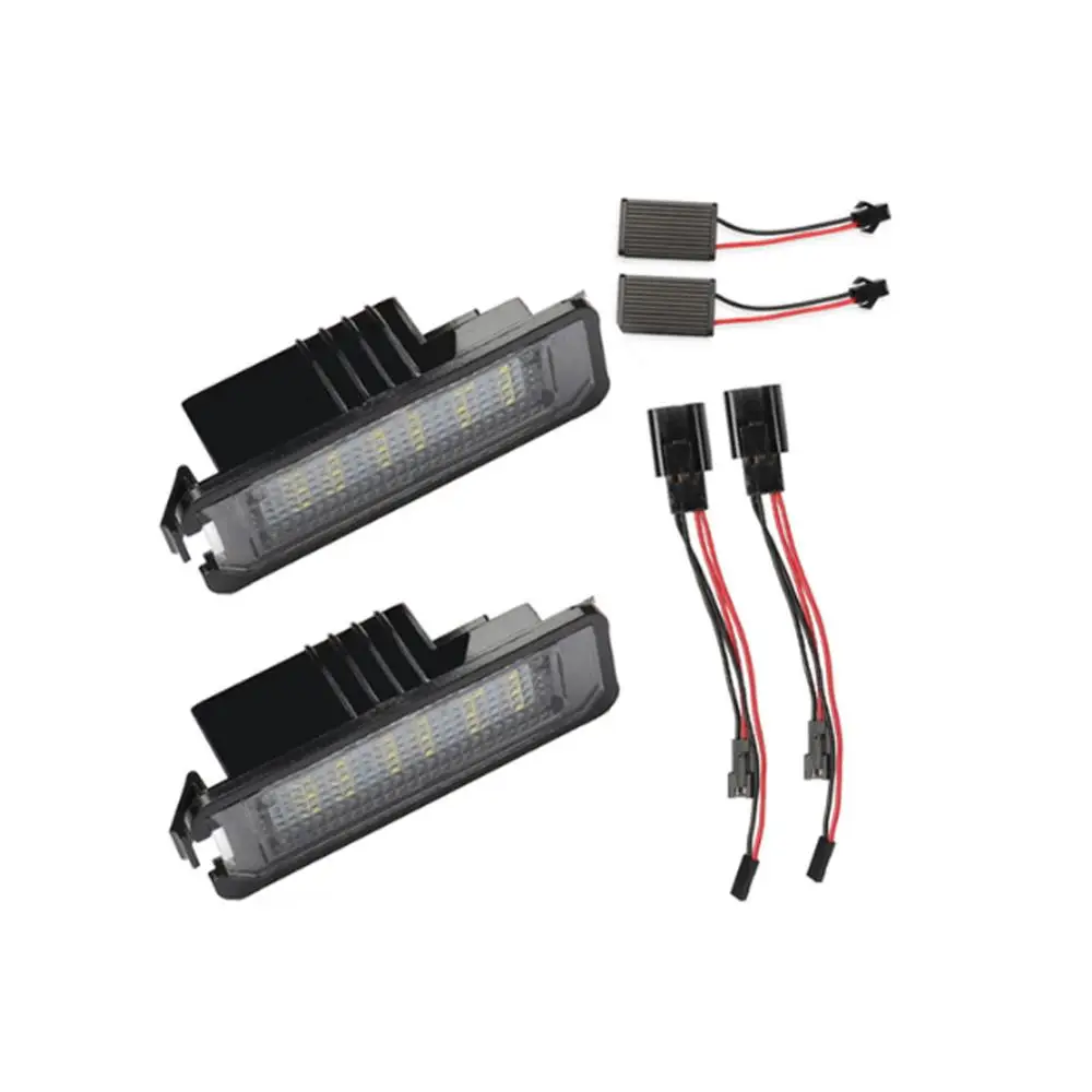 2 Pcs 12V Car LED License Plate Lights Working Lamp Replacement Car Light for VW GOLF 4 5 6 7 6R Passat B6 Lupo Scirocco Polo
2 Pcs 12V Car LED License Plate Lights Working Lamp Replacement Car Light for VW GOLF 4 5 6 7 6R Passat B6 Lupo Scirocco Polo