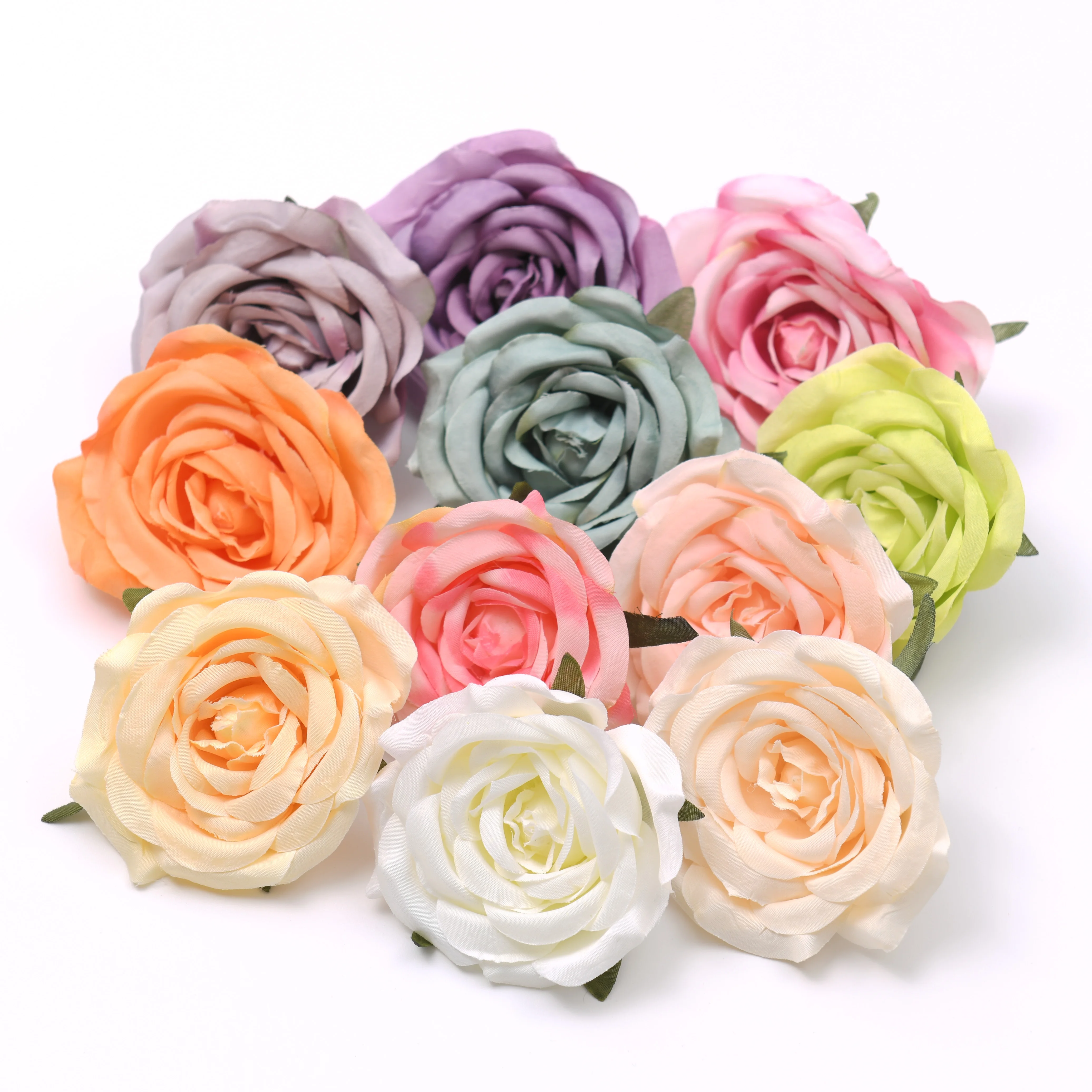 

10pcs 7cm Peony Artificial Silk Flower Heads Decorative Scrapbooking For Home Wedding Birthday Decoration Fake Rose Flowers